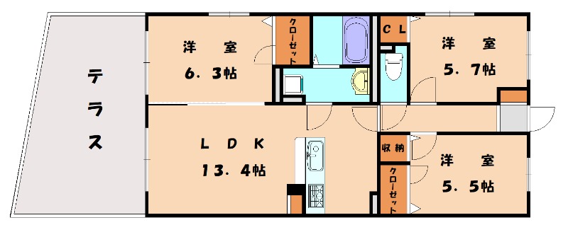 部屋写真